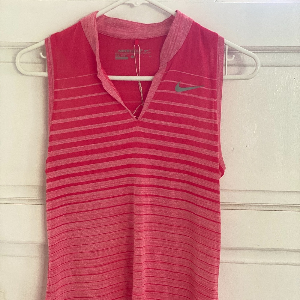 Nike golf dri-fit sleeveless polo tank
